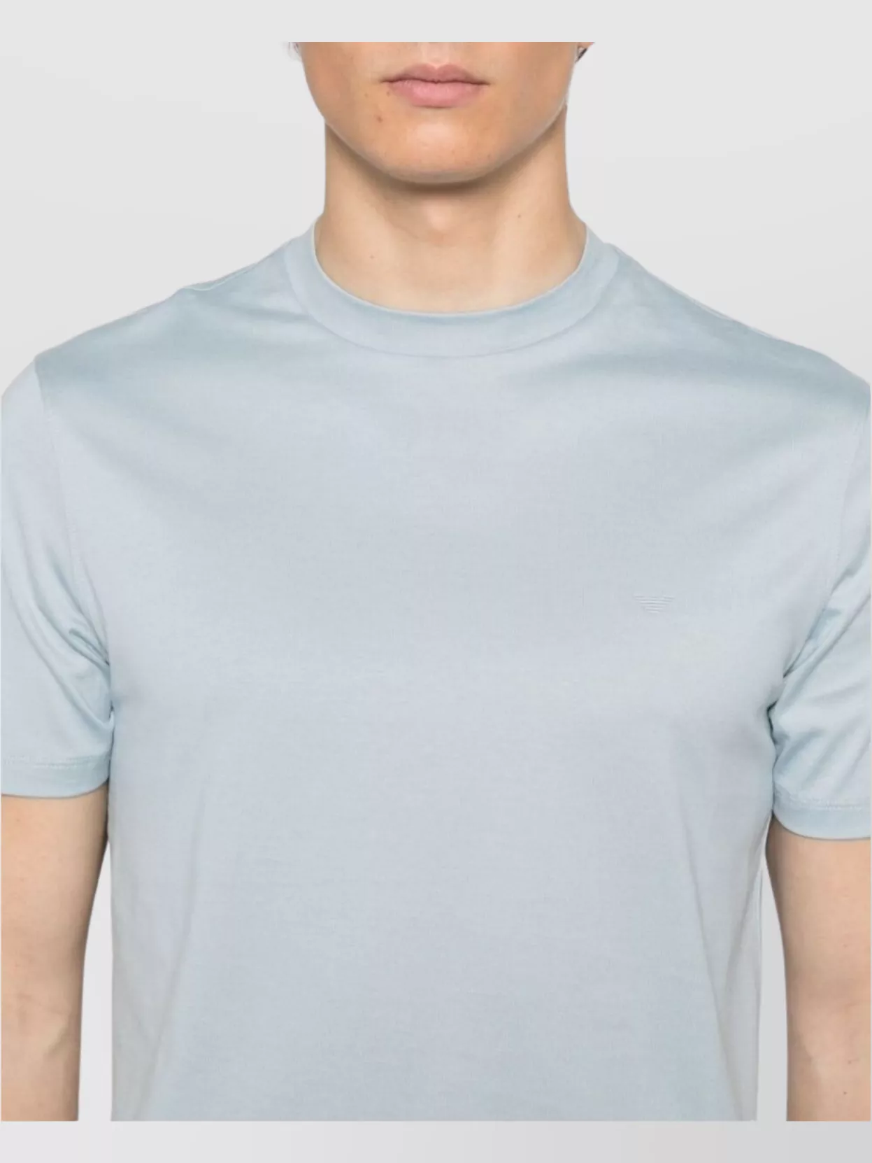 Emporio Armani Cotton Crew Neck T-shirt