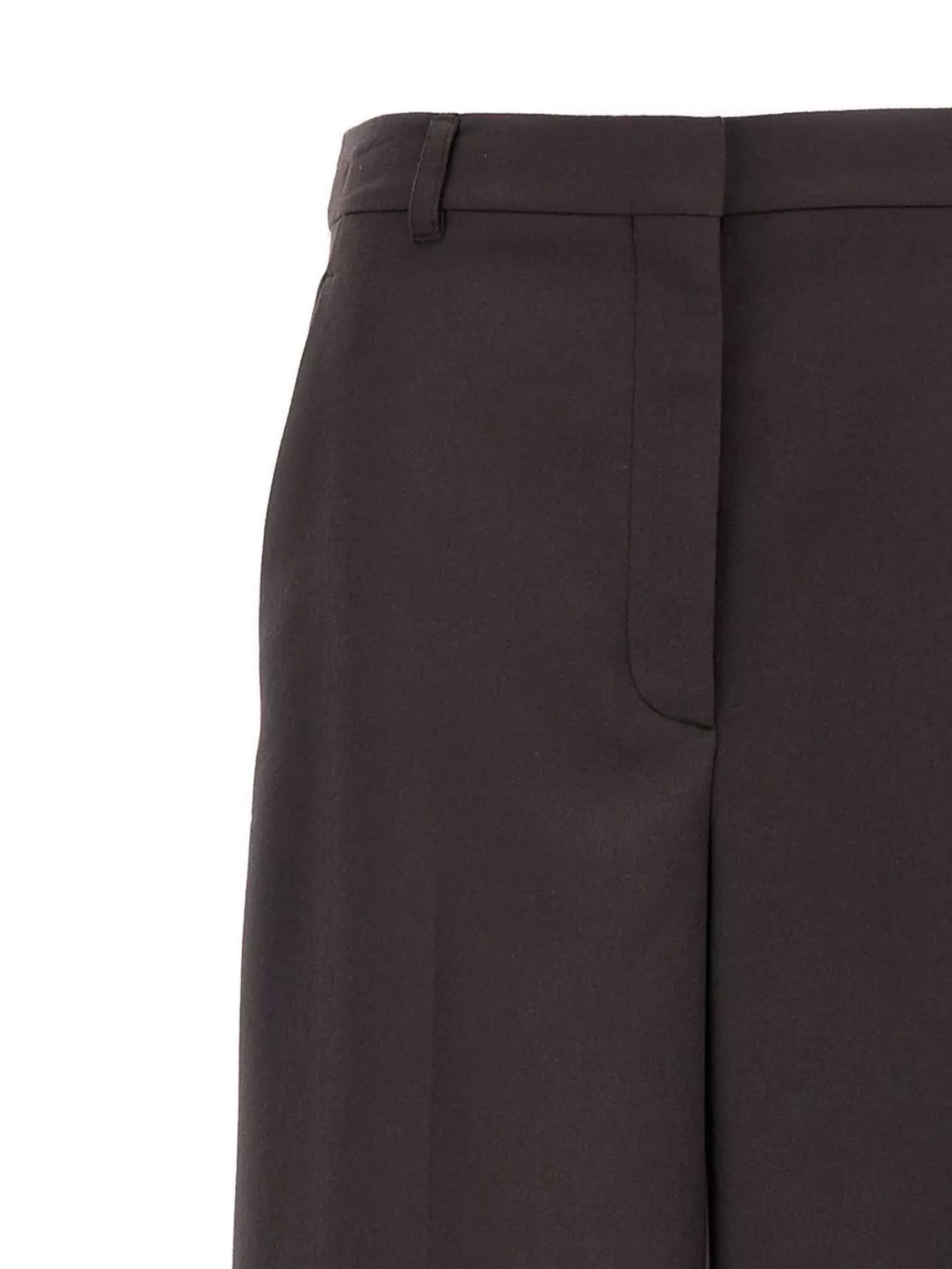 STELLA MCCARTNEY TROUSERS FEATURING BELT LOOPS AND WIDE LEG