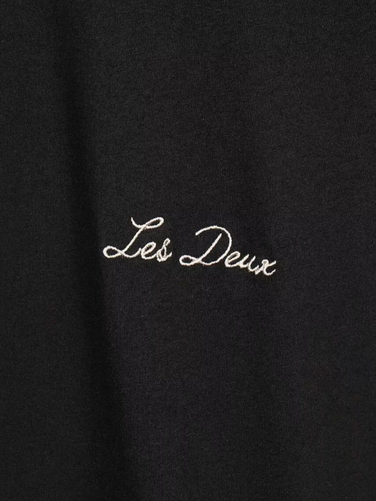 Les Deux Printed Logo Crew Neck T-Shirt