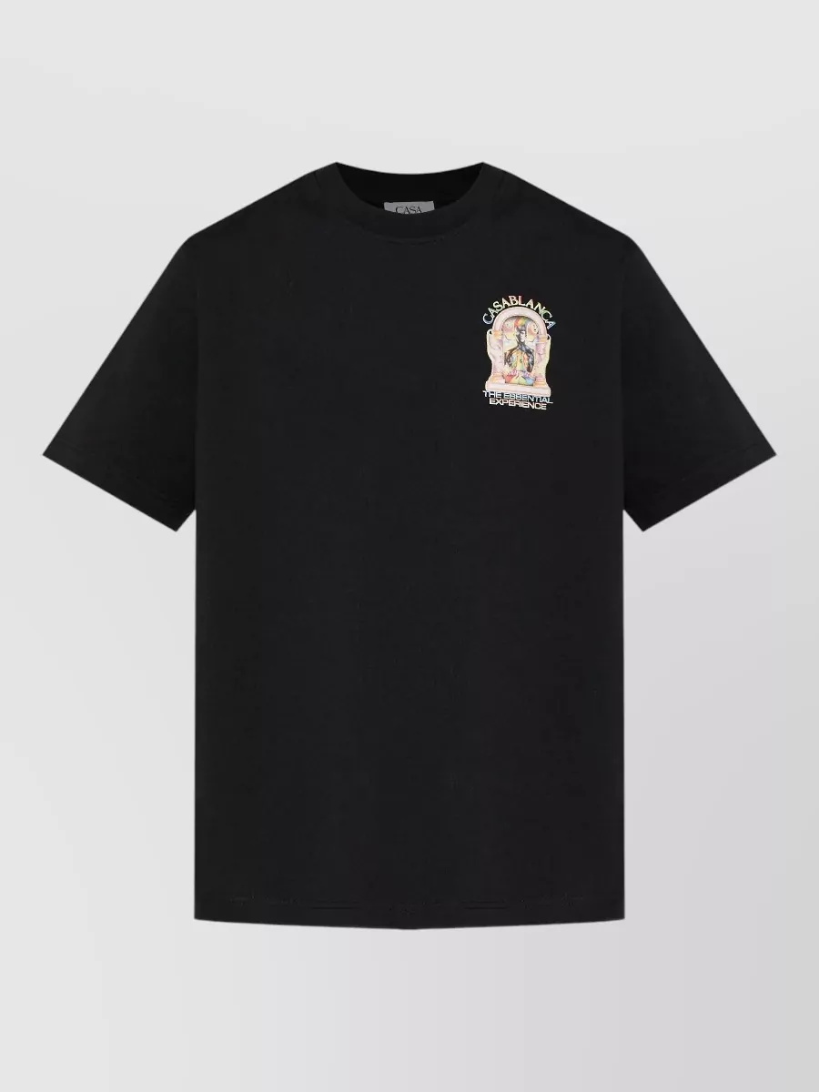 Casablanca Graphic-print crew-neck short-sleeve t-shirt