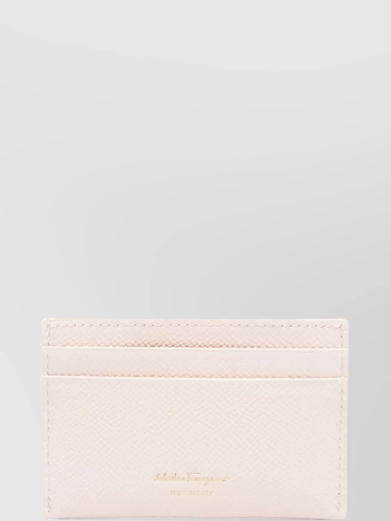 Ferragamo Gancini Leather Card Holder