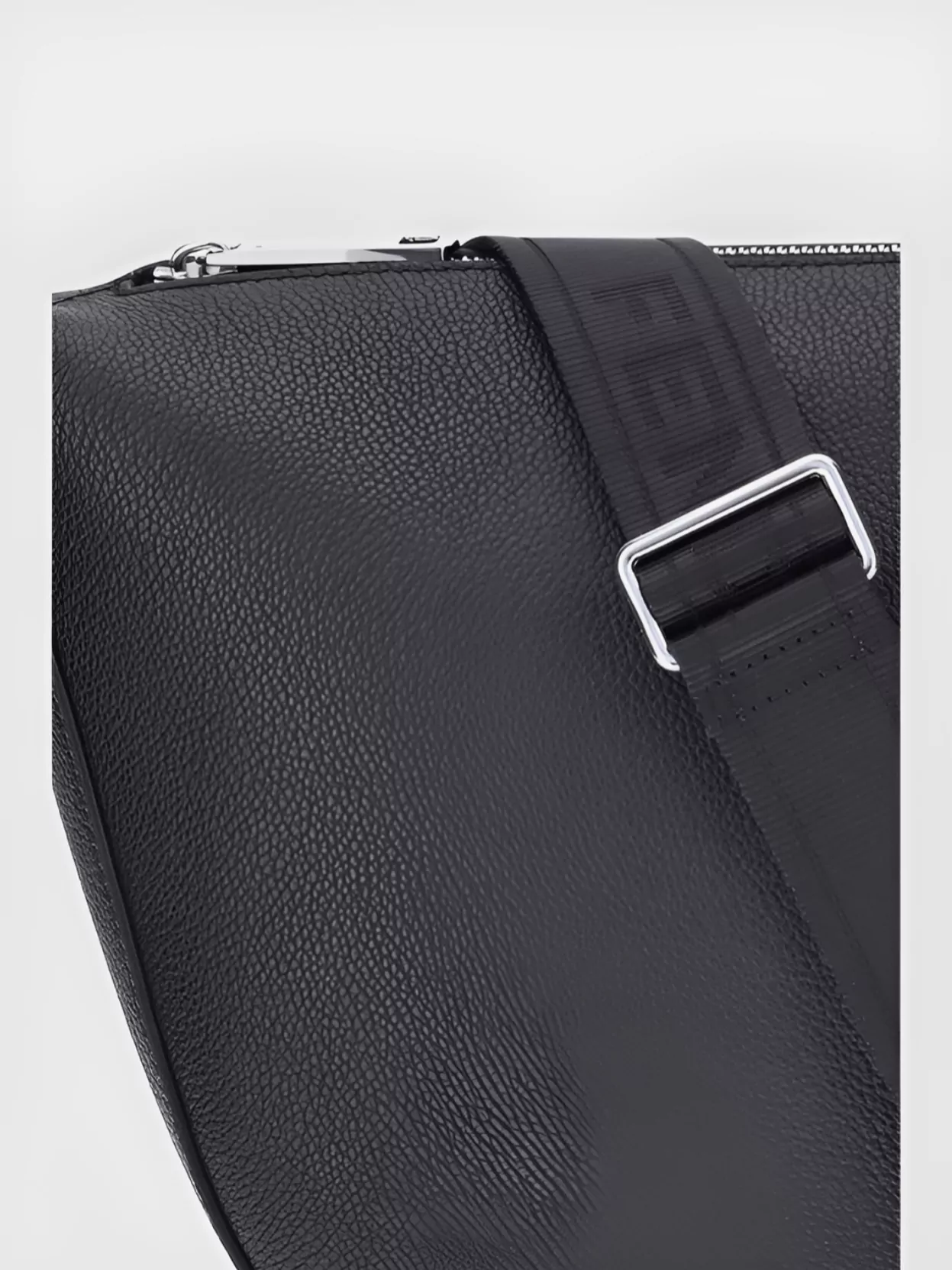 Fendi Half-Moon Leather Shoulder Bag