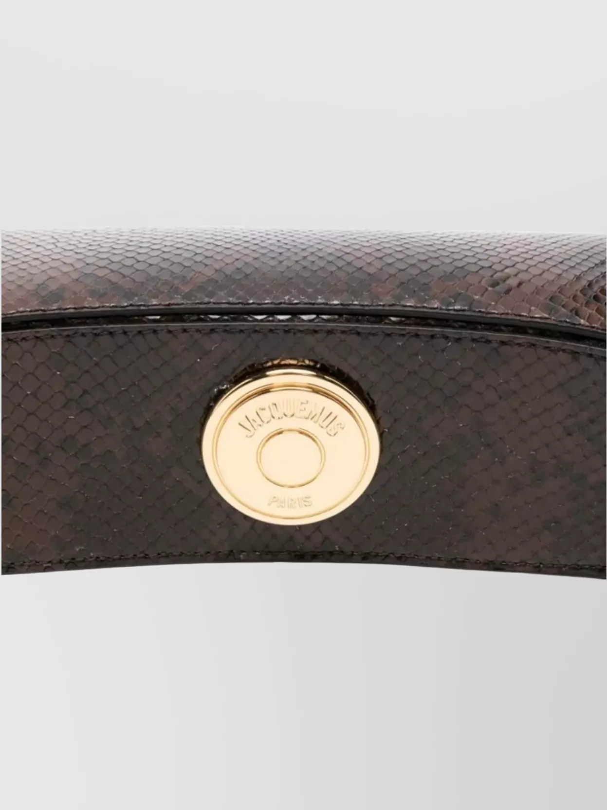 Jacquemus The Calisso Snake Print Shoulder Bag