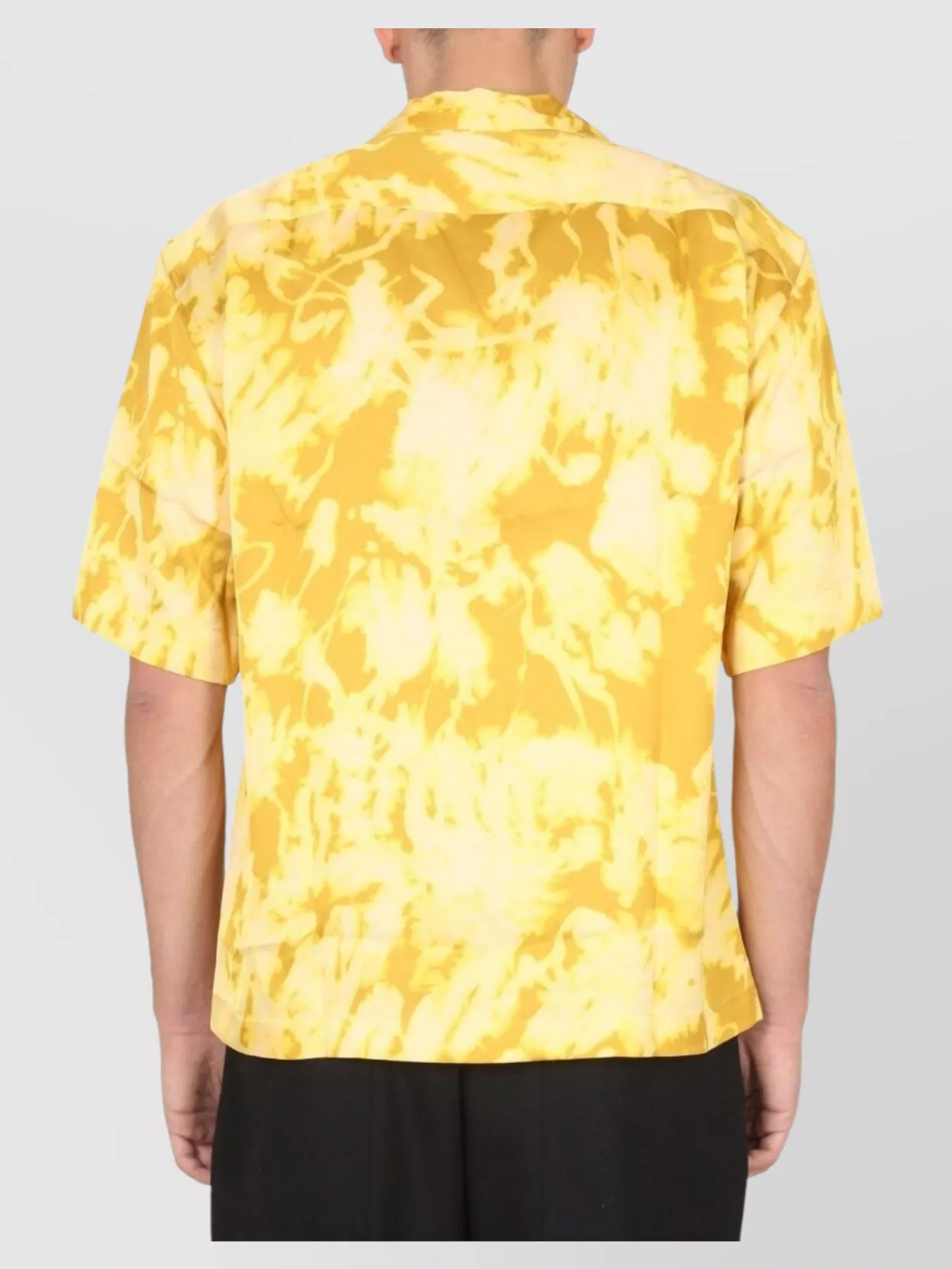 Dries Van Noten Short Sleeve Camp Collar Floral Shirt