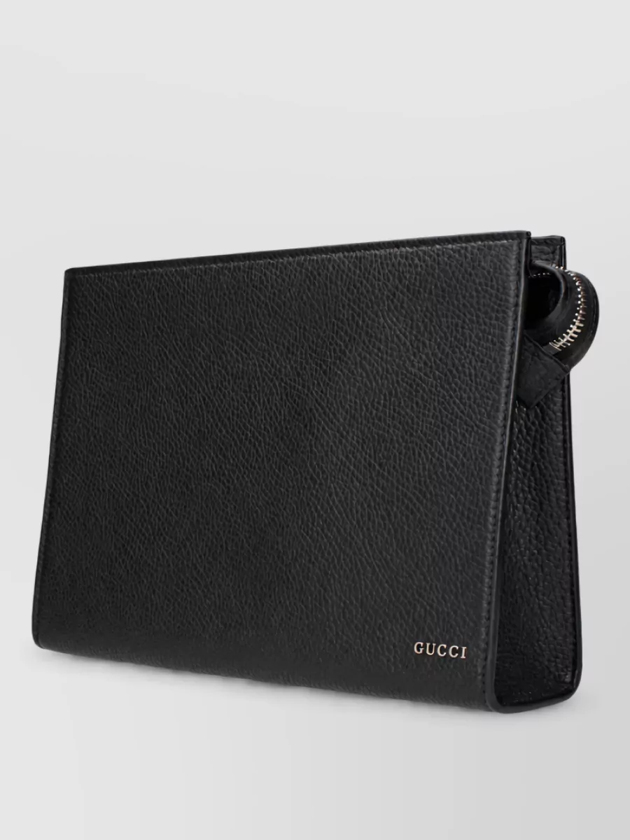 Gucci Leather Clutch Bag
