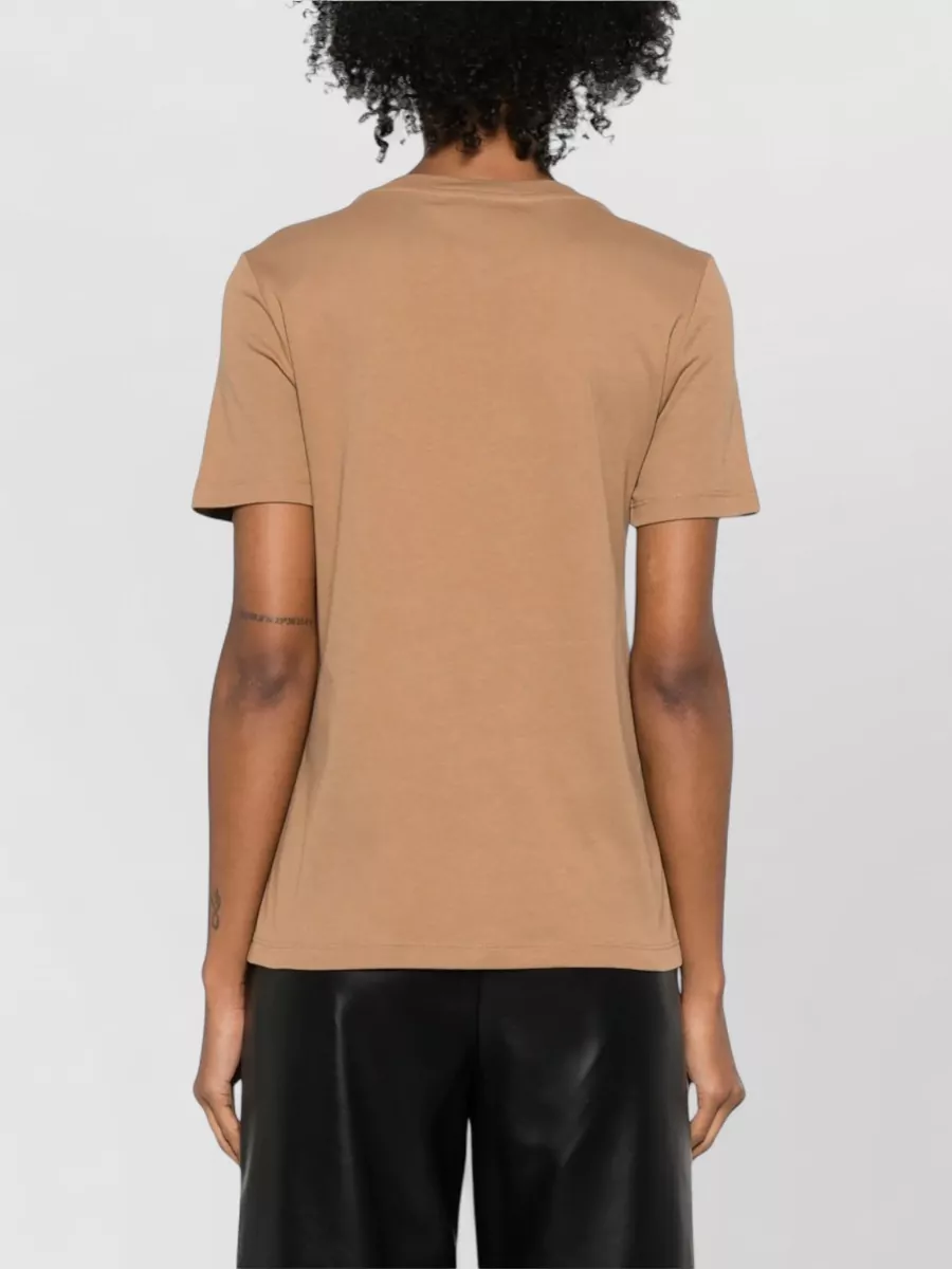 S Max Mara Cotton Short-Sleeve T-Shirt
