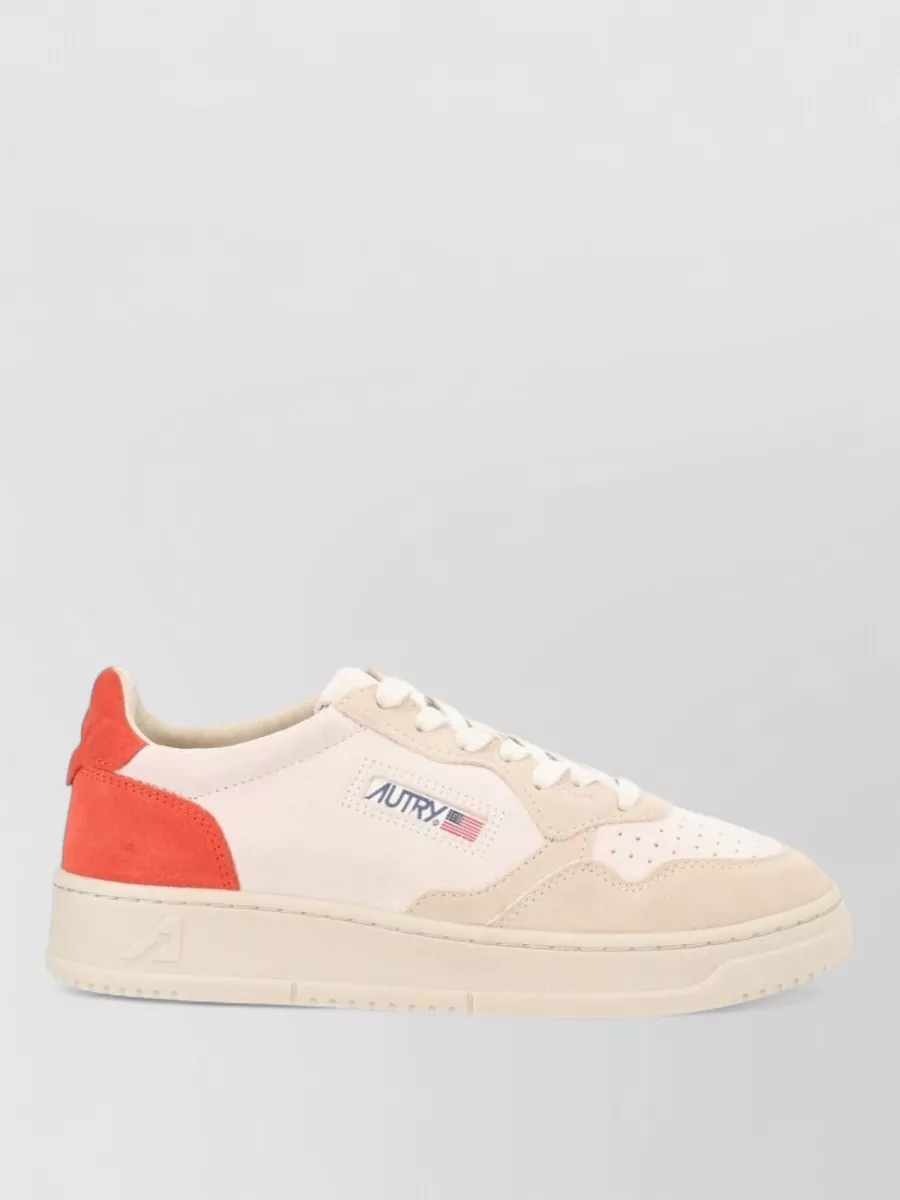 Autry Suede Low-Top Sneakers