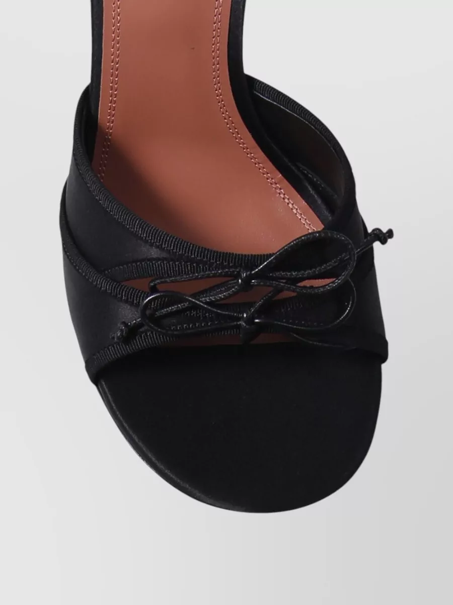 Amina Muaddi Satin Mules