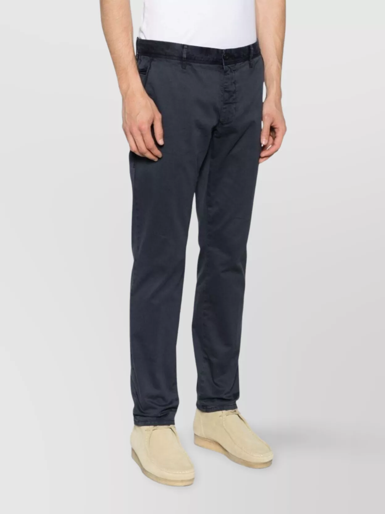 Incotex Tailored Trousers With Pockets And Loops