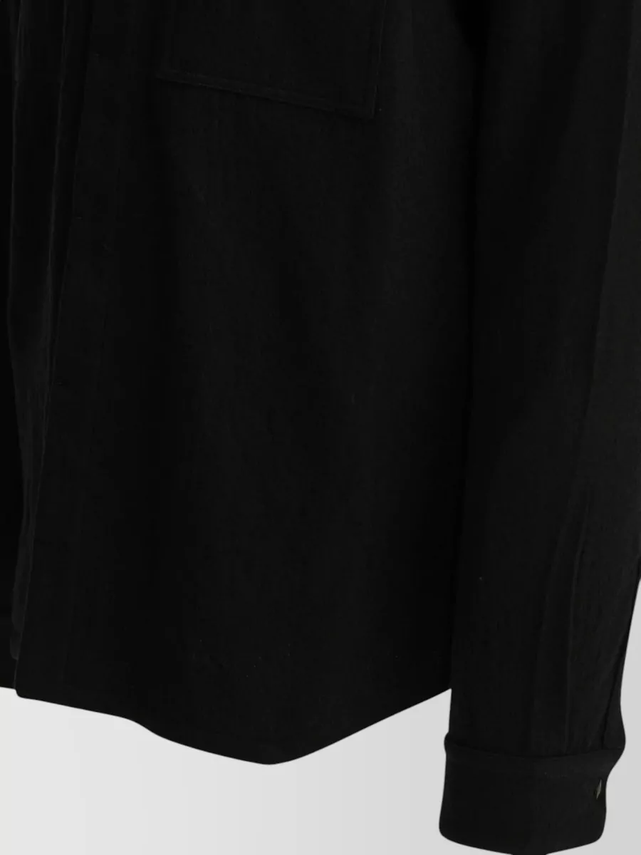 Rick Owens Cotton Shirt Jacket