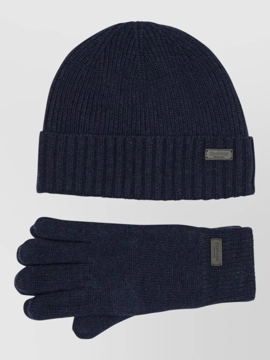 Barbour Wool gloves set