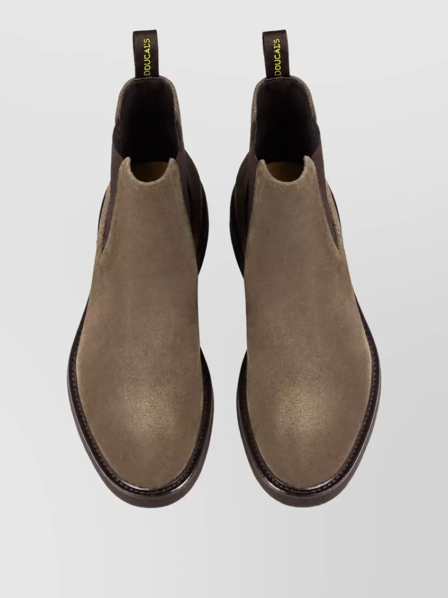 Doucal's Leather Chelsea Boots
