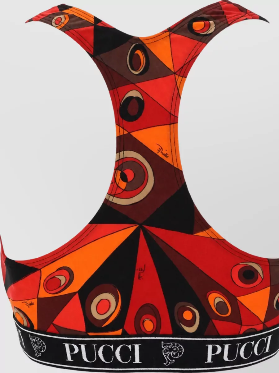 Pucci Printed Bra