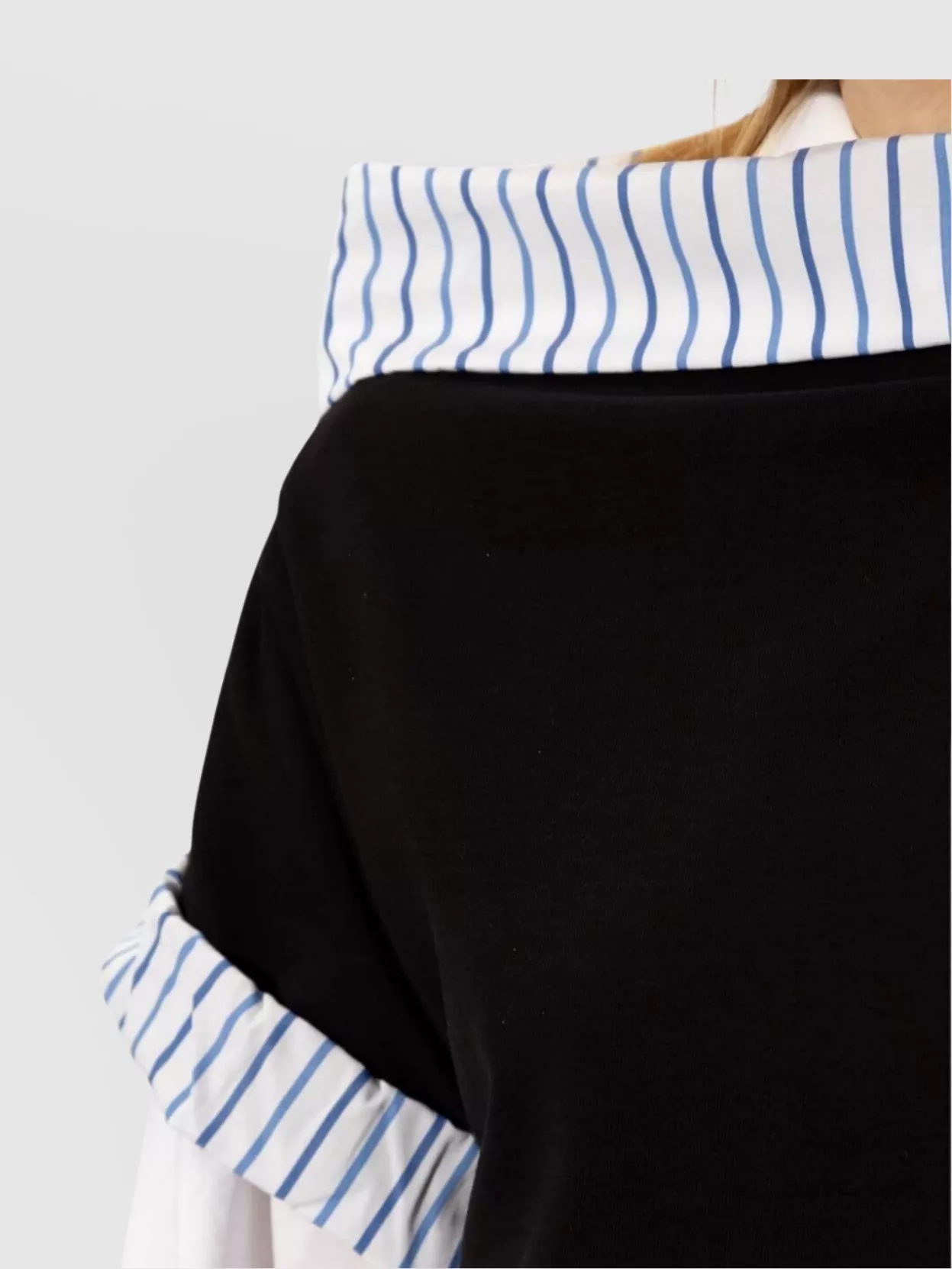 Dries Van Noten Layered Long Sleeve Knee Length Dress