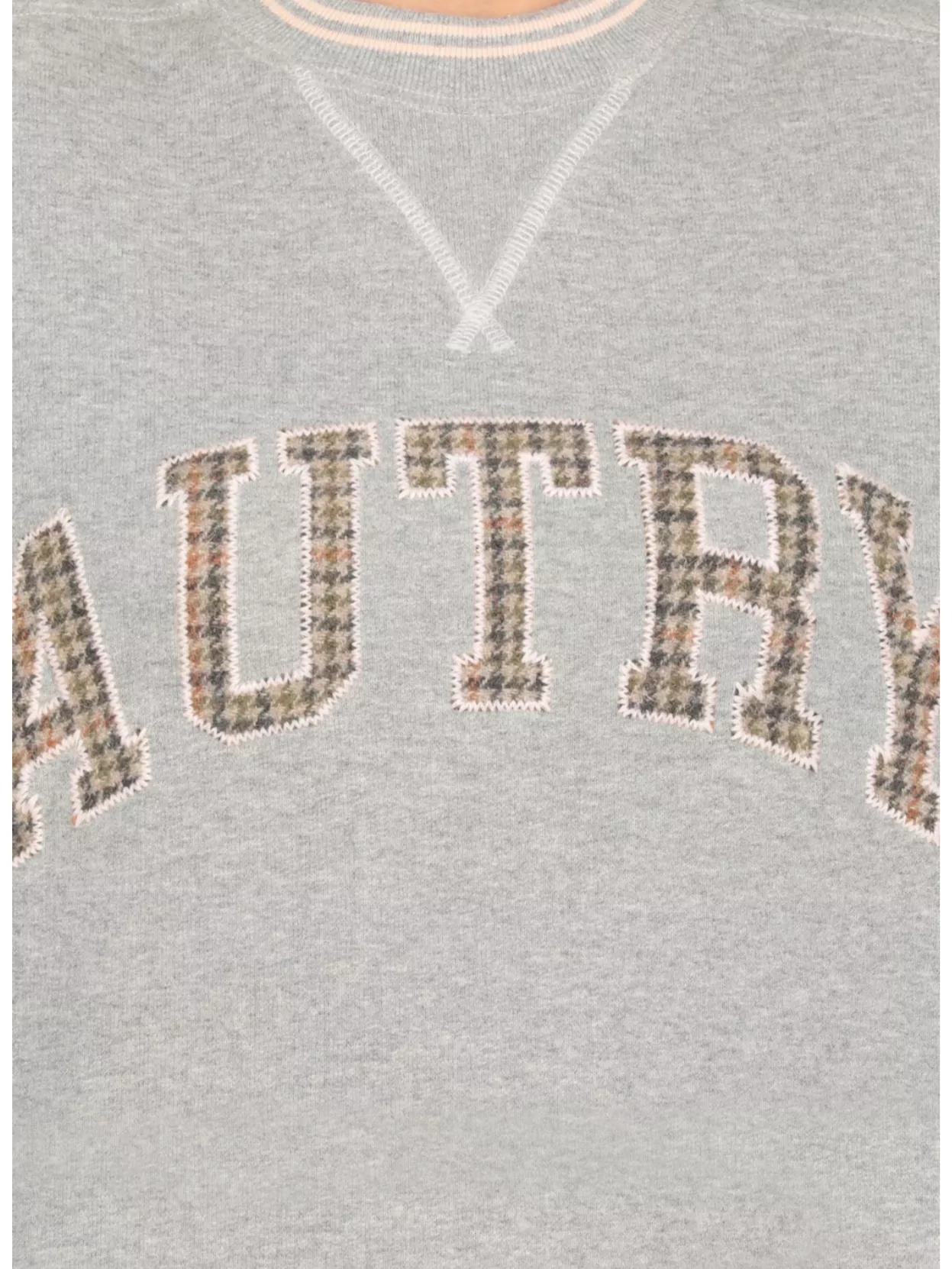 Autry Ribbed Crew Neck Knitwear With Long Sleeves