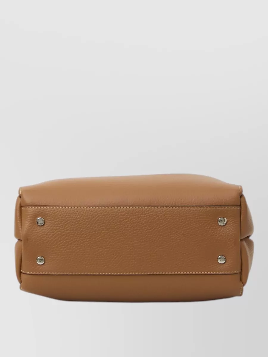 Tod's T Timeless Mini Leather Shoulder Bag