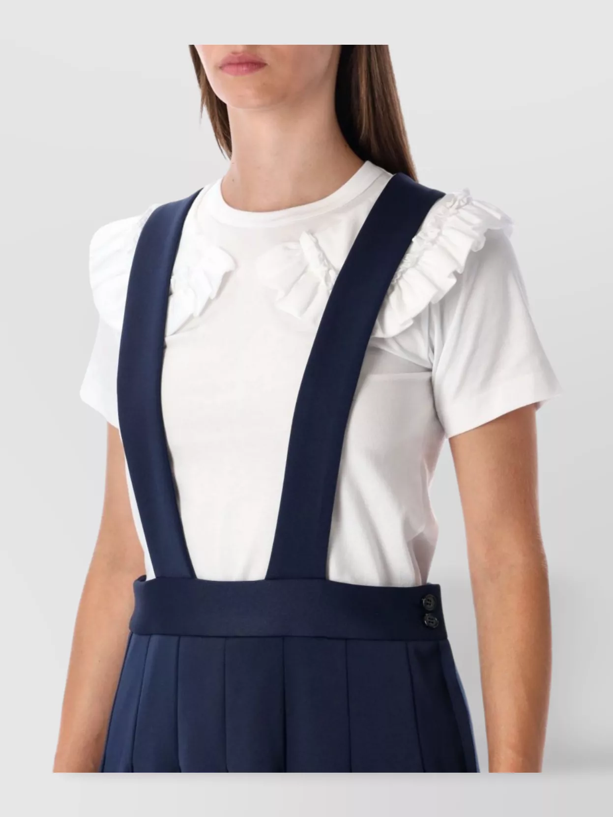 Comme Des Garçons Contemporary Midi Suspender Dress