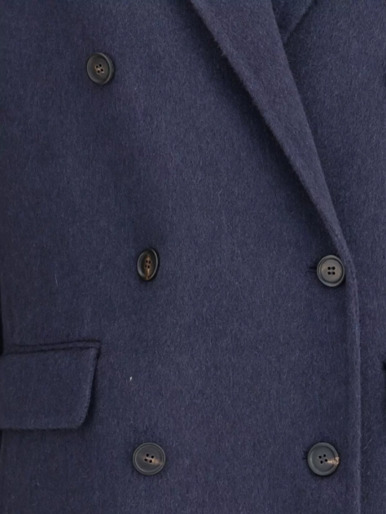 Brunello Cucinelli Structured Caban Jacket With Notched Lapels