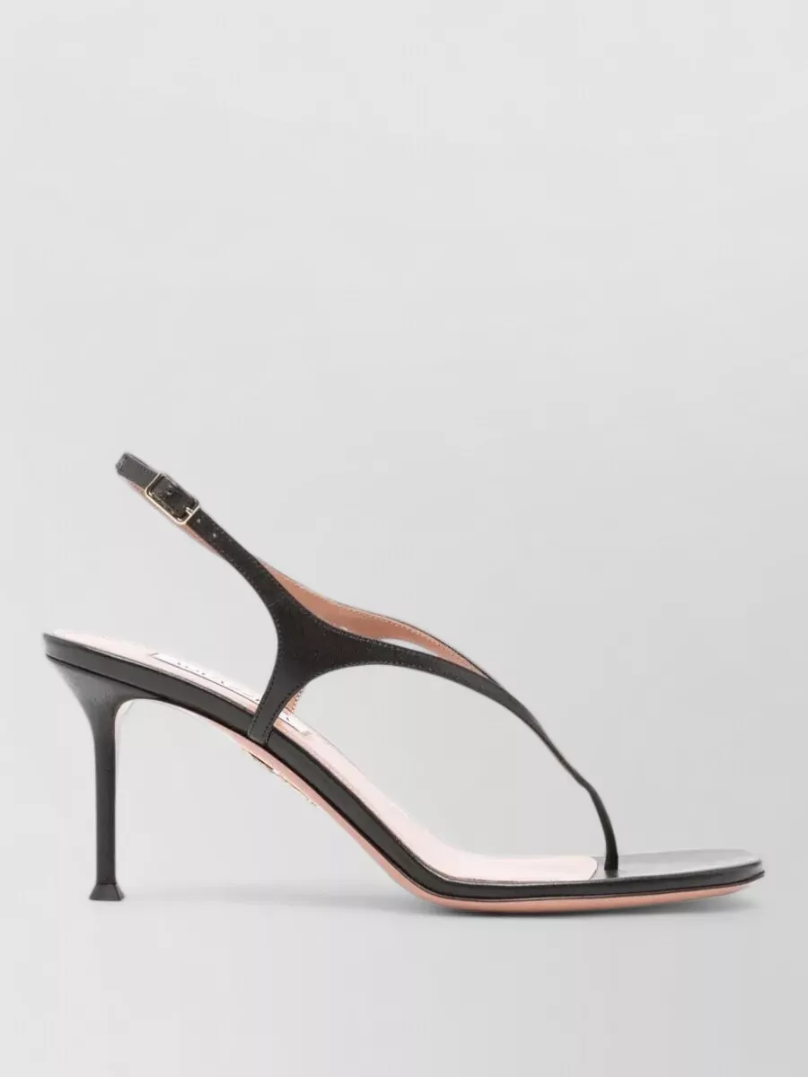 Aquazzura Leather Thong Sandals