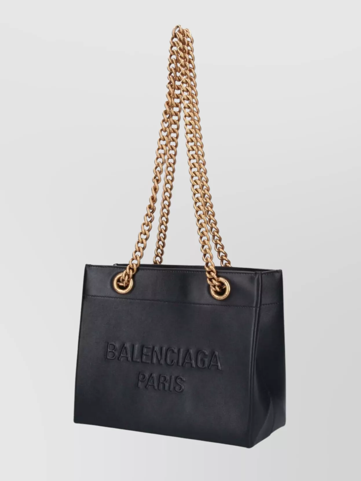 Balenciaga Chain Strap Tote Bags With Gold-Tone Hardware