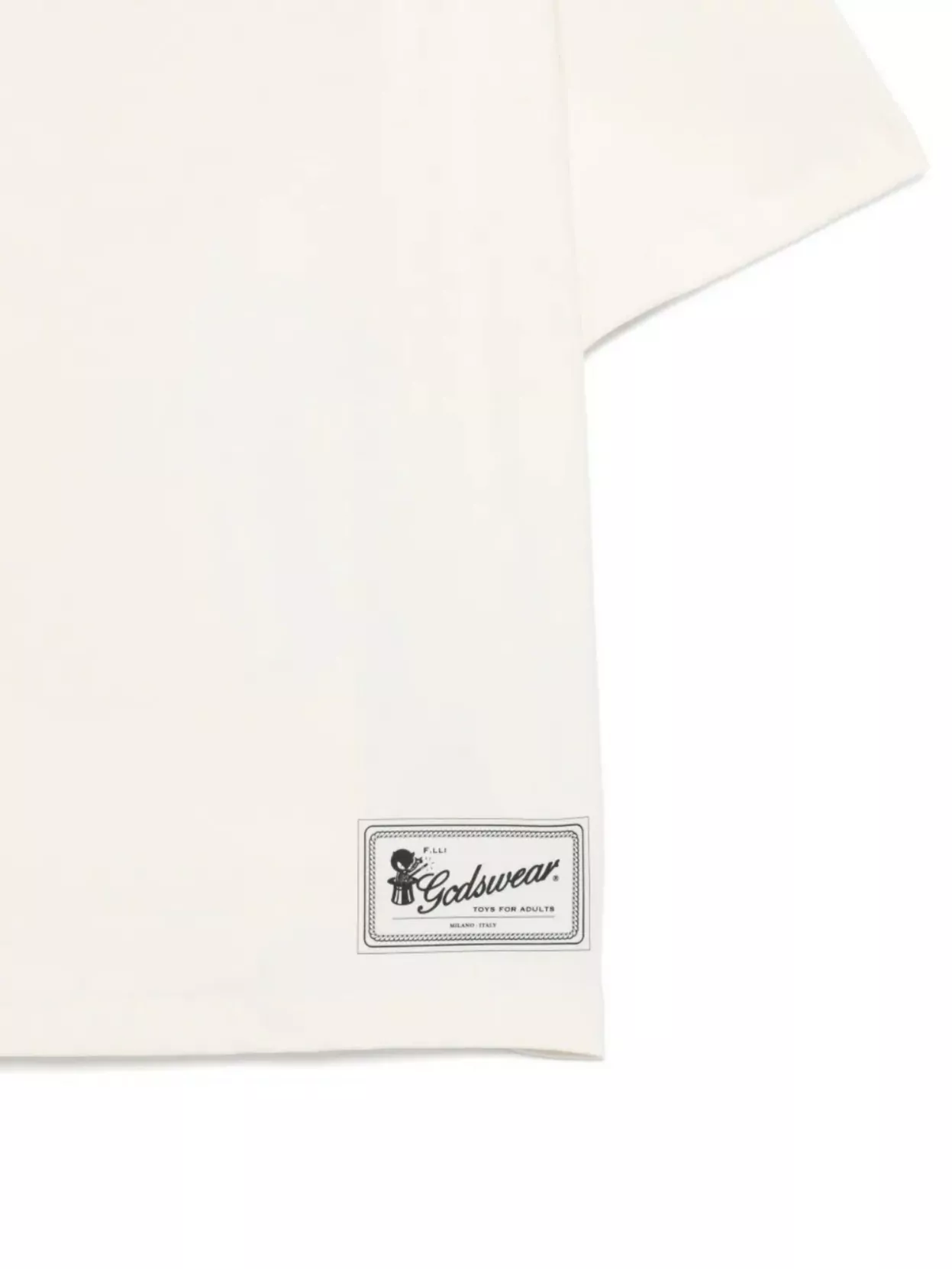 Gcds Graphic Print Short Sleeve T-shirt In White