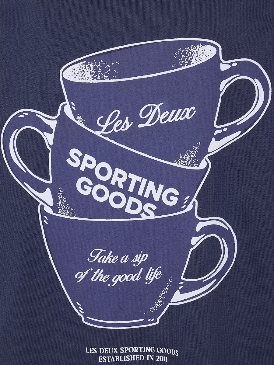 Les Deux Printed Cotton T-Shirt