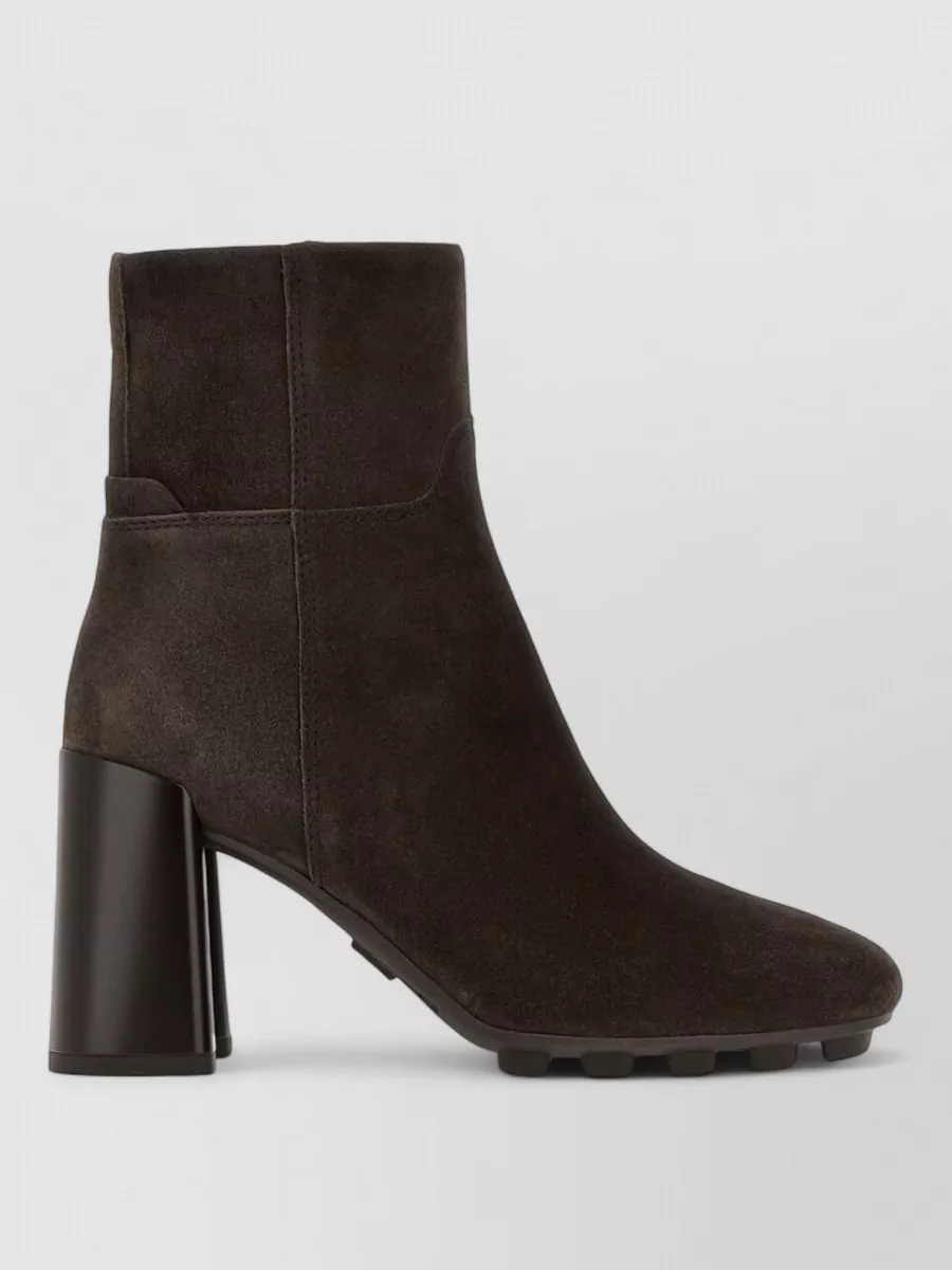 Hogan Leather Ankle Boots