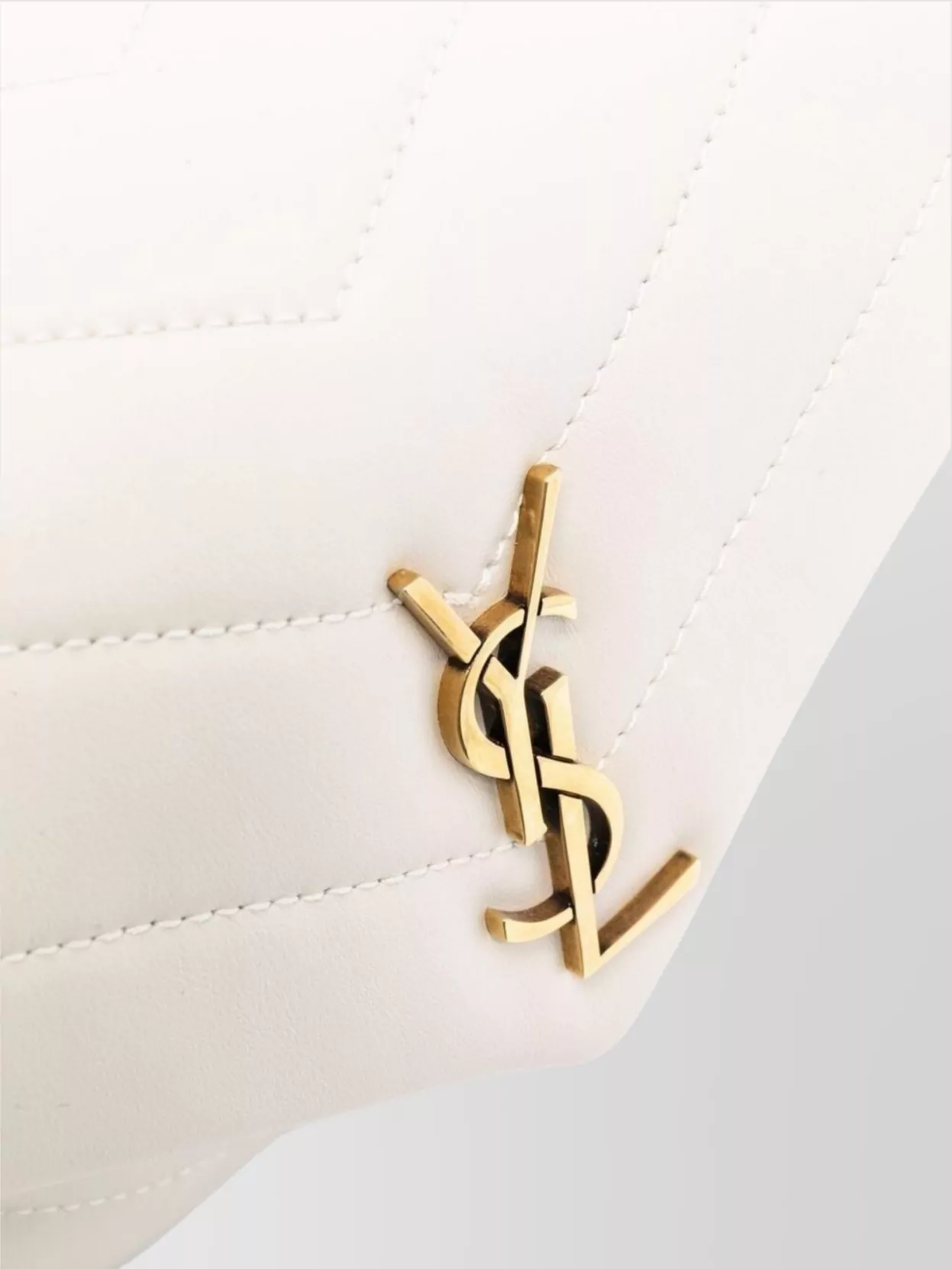 Saint Laurent Quilted Mini Bag With Adjustable Strap