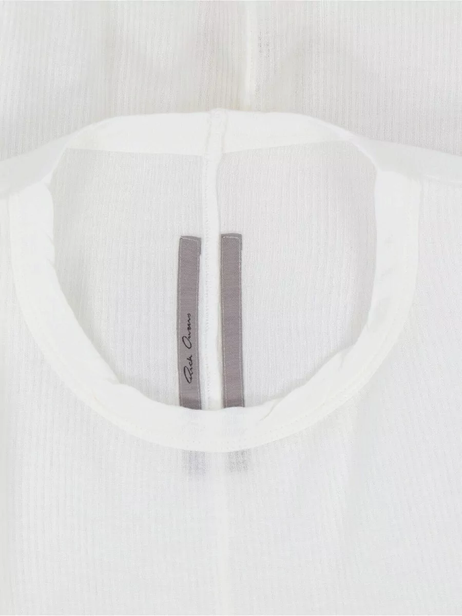 Rick Owens Silk-Blend Ribbed Slim-Fit Long-Sleeve T-Shirt