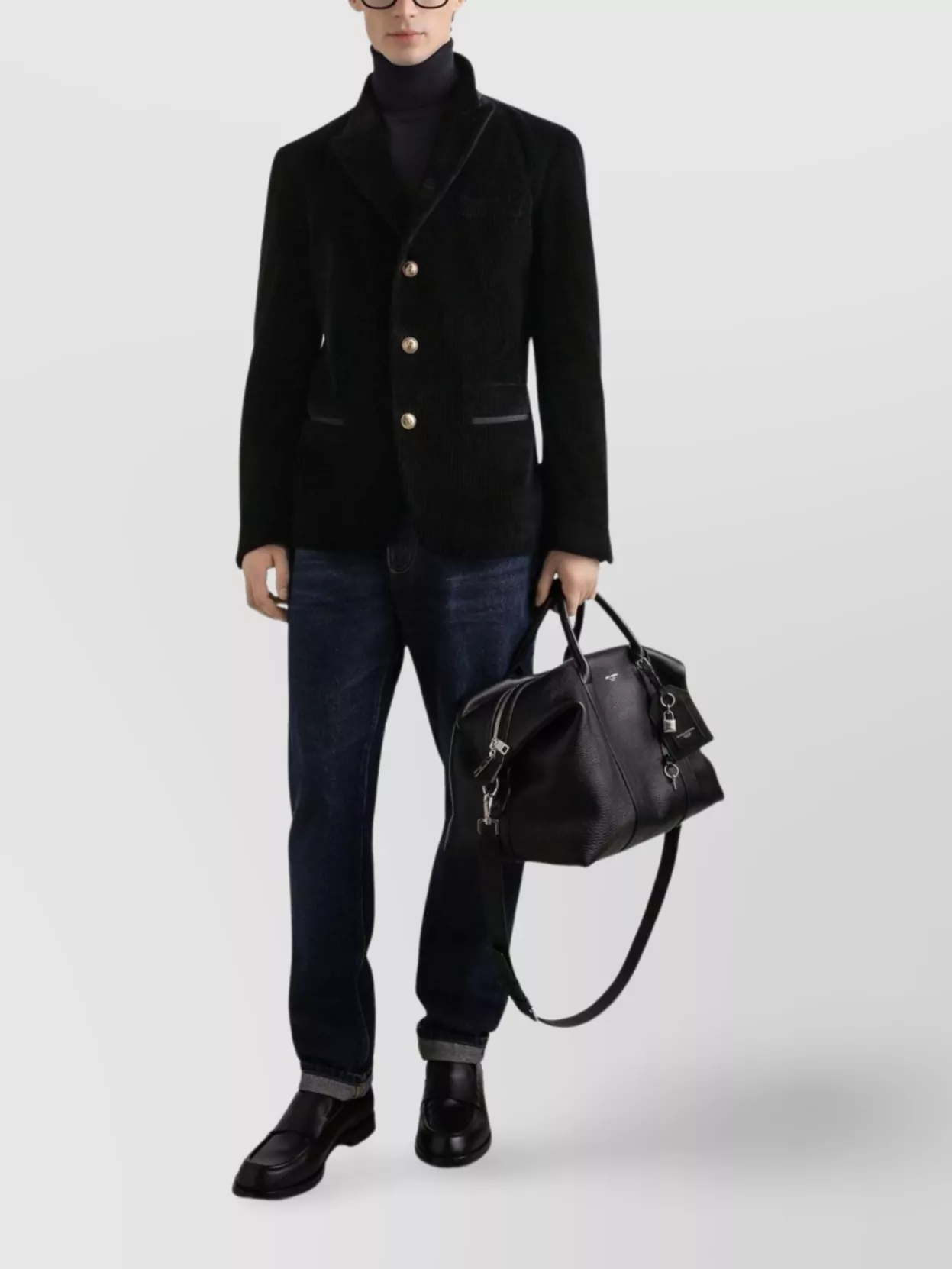 Dolce&Gabbana 5-Pocket Jeans With Belt Loops And Contrast Stitching