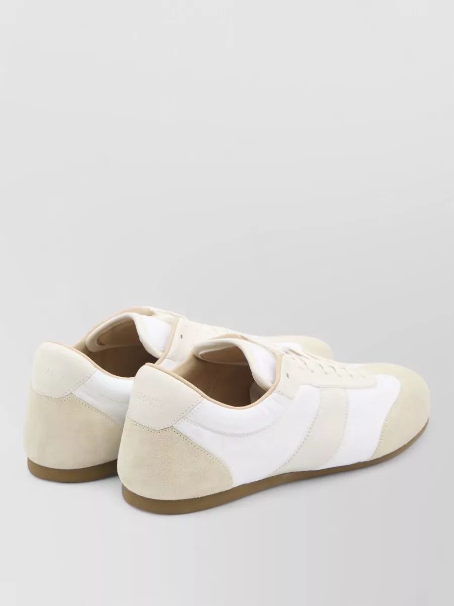 Lemaire Soft Runner Sneakers Low Profile Design In Neutral