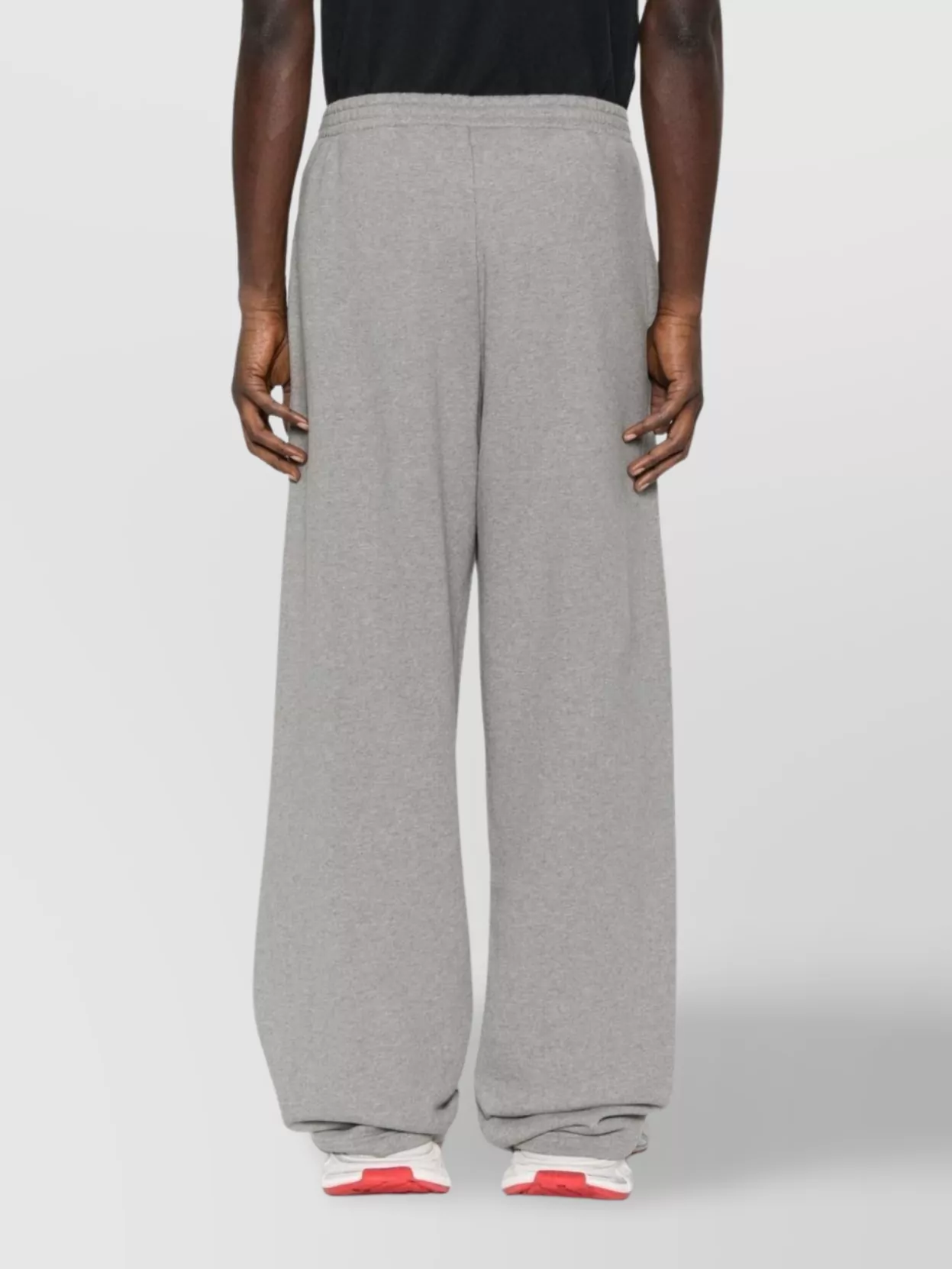 Balenciaga Wide Leg Full Length Trousers With Pockets