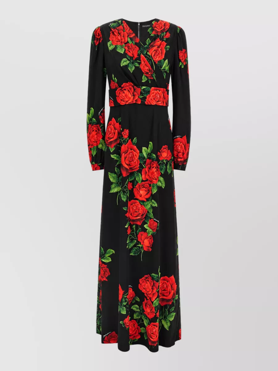 Dolce&Gabbana Silk maxi dress