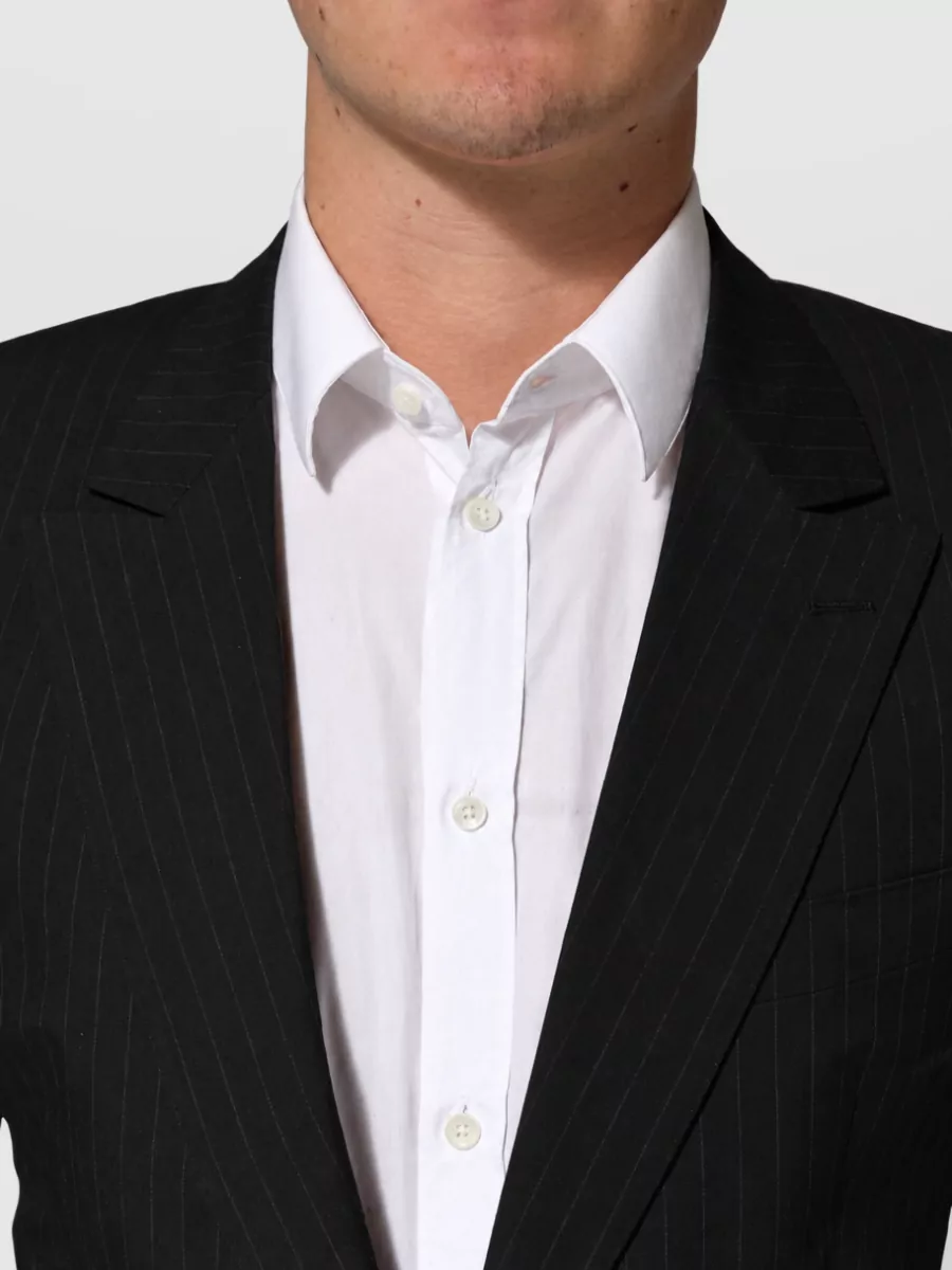 Dolce&Gabbana Pinstripe Single-Breasted Suit Jacket