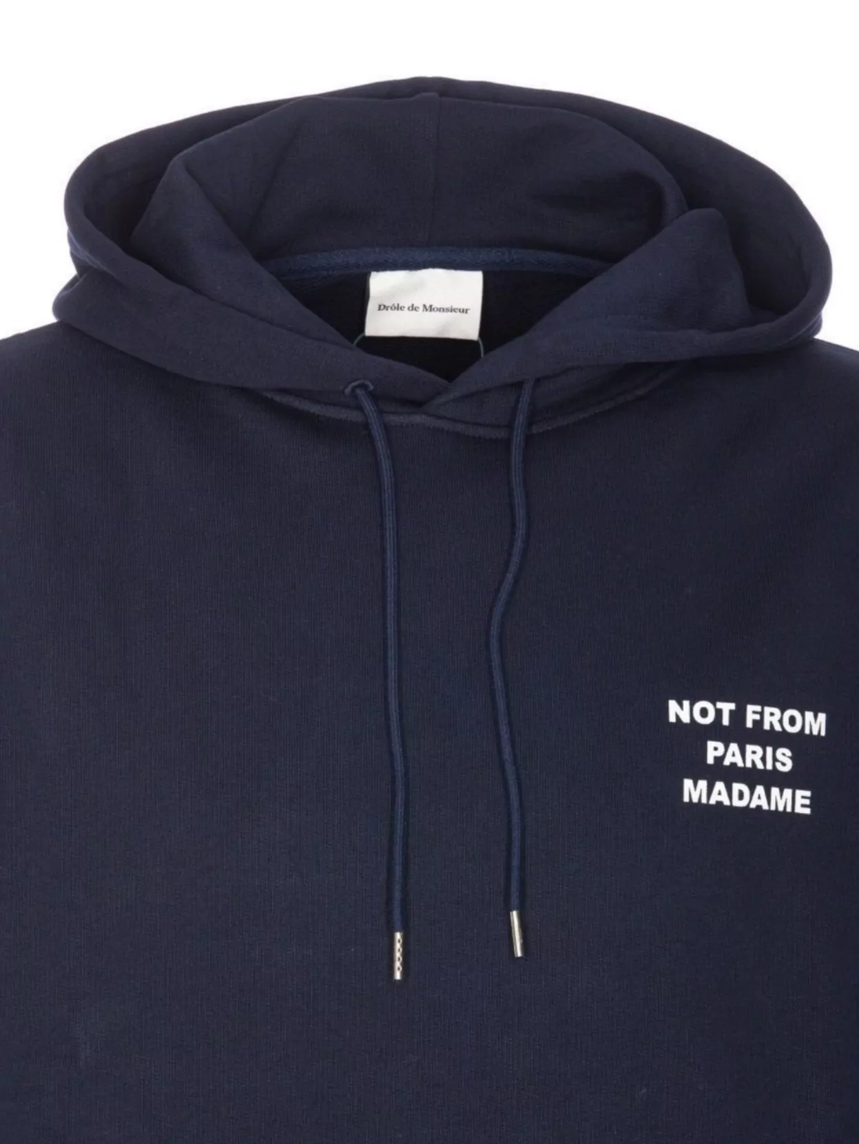 Drôle De Monsieur Sweater Hood Kangaroo Pocket