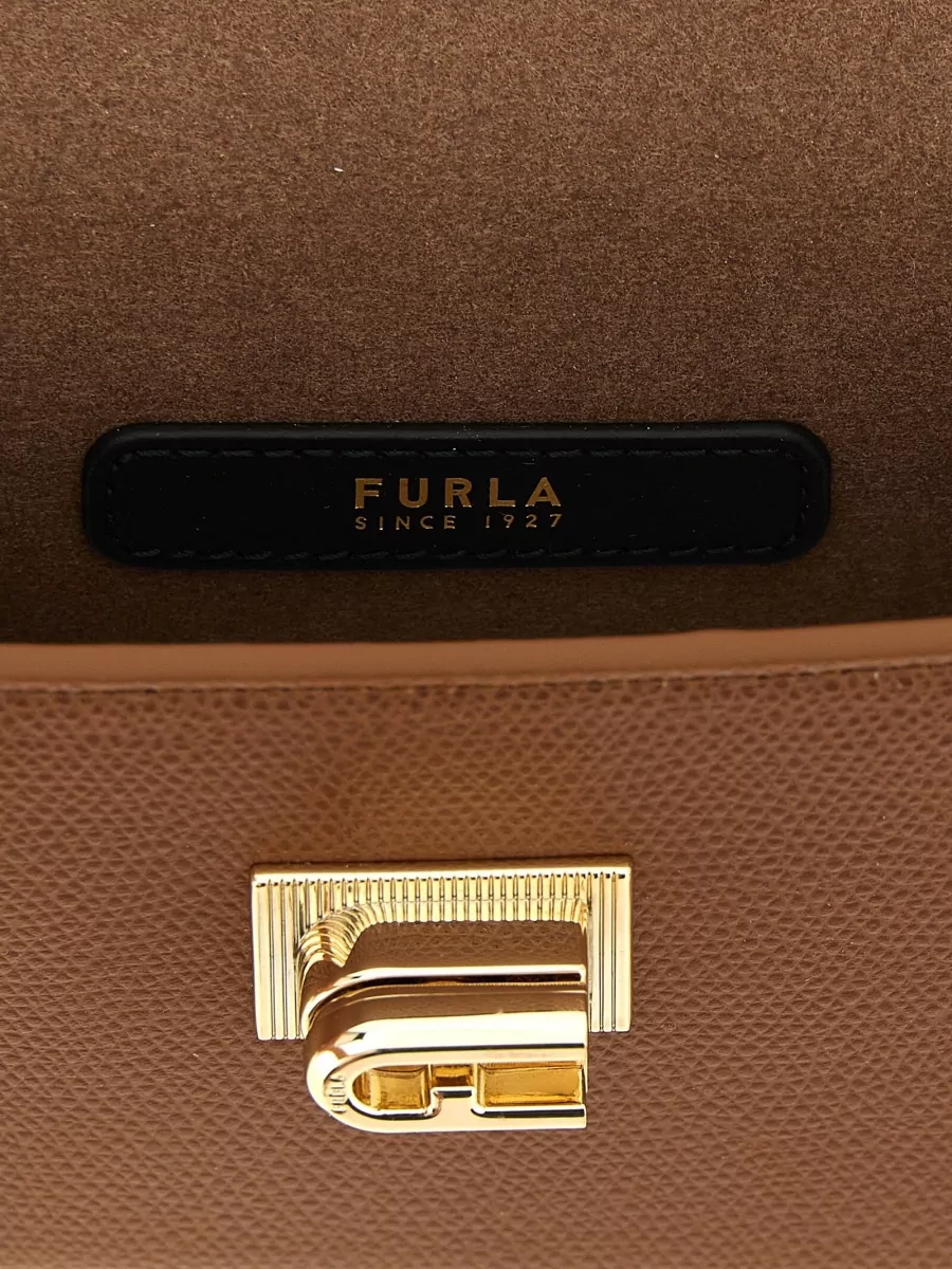 Furla 1927 Mini Leather Shoulder Bag