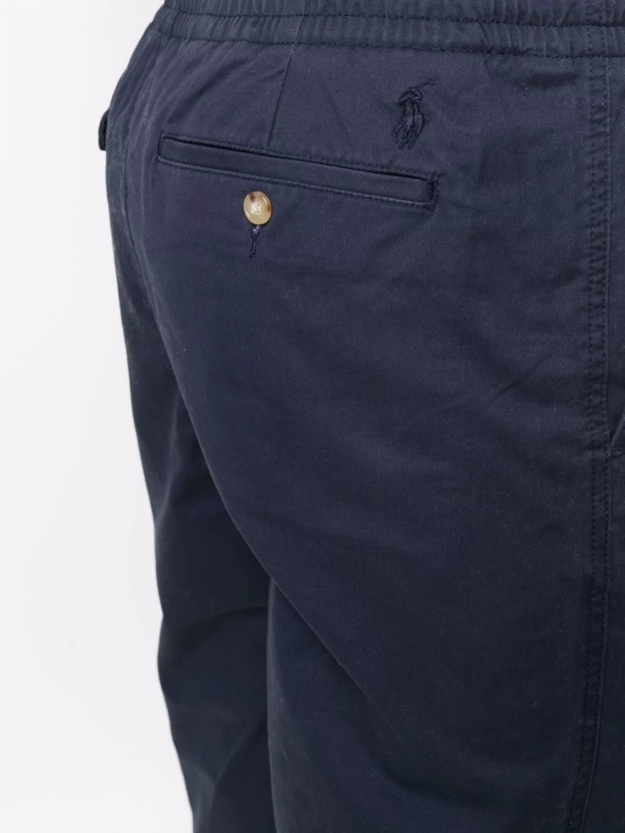 Polo Ralph Lauren Trousers Featuring Elastic Waistband And Button Detail