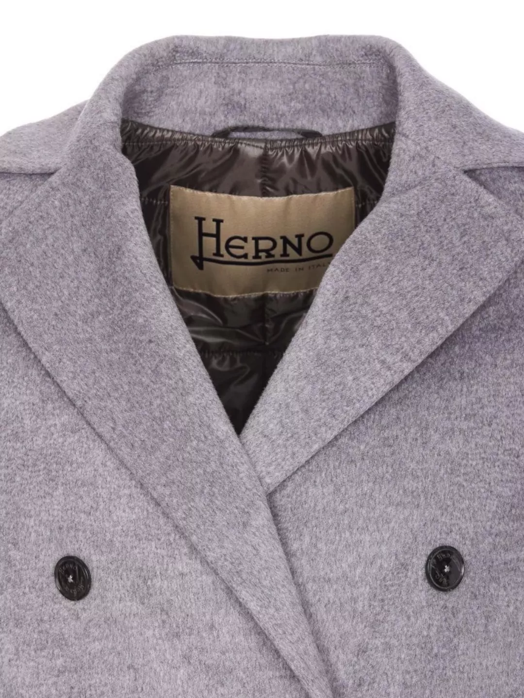 Herno Double-breasted Wool Coat