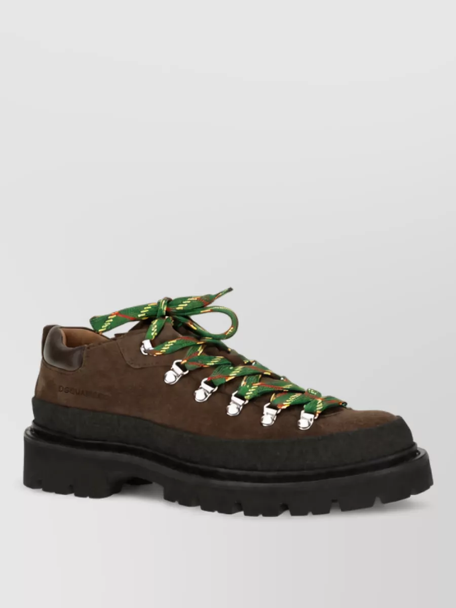Dsquared2 leather low-top sneakers
