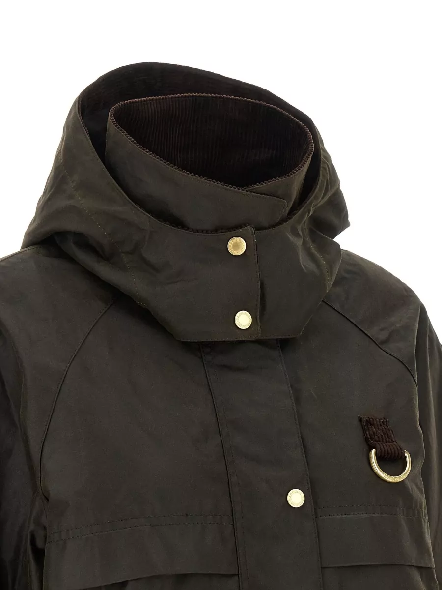 Barbour Waxed Cotton Single Breasted Jacket