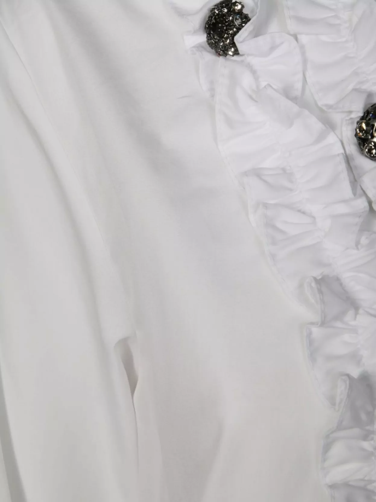 S Max Mara Kristin Ruffled Sleeve Shirt