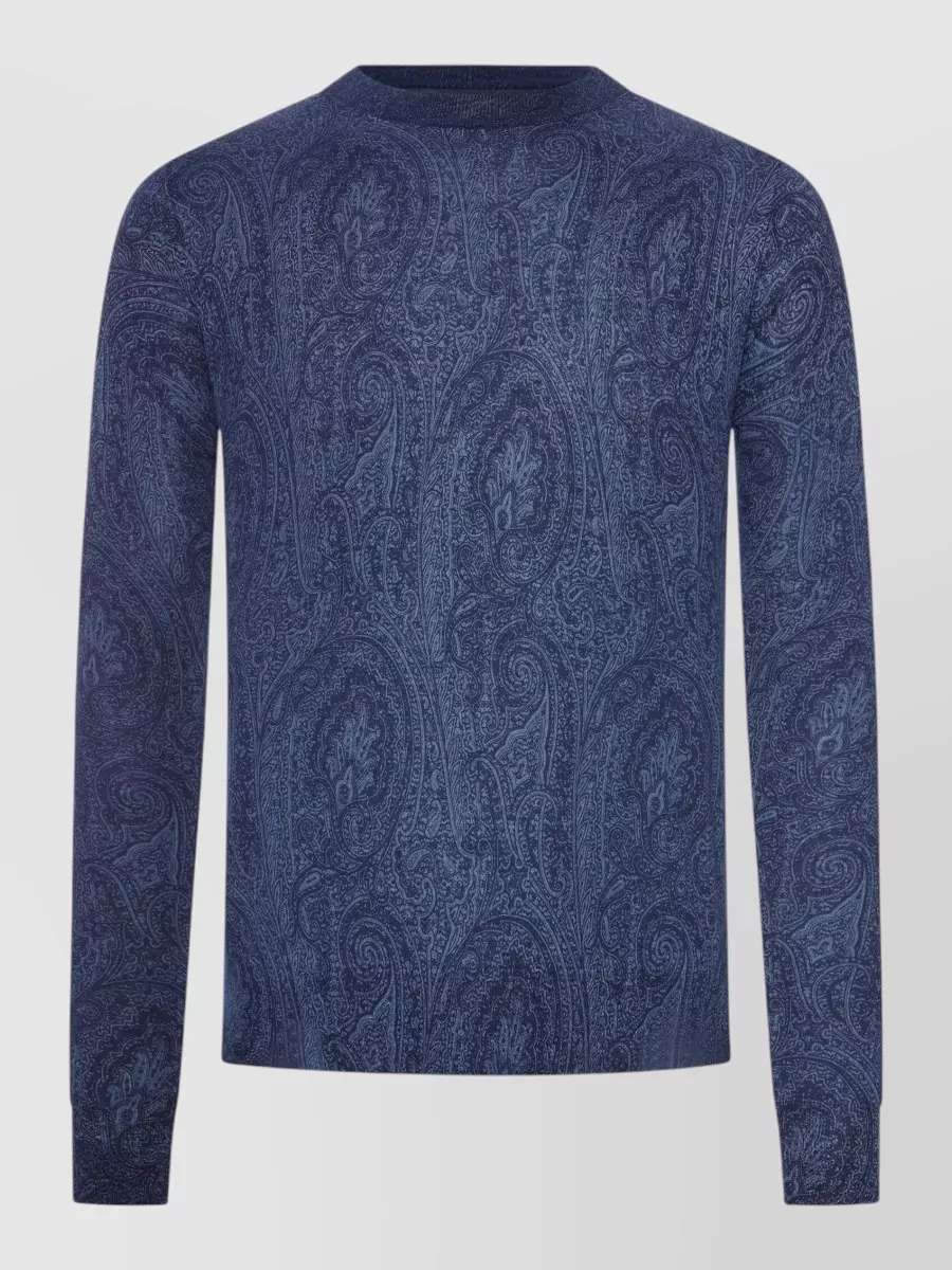 Etro knitted crew-neck t-shirt