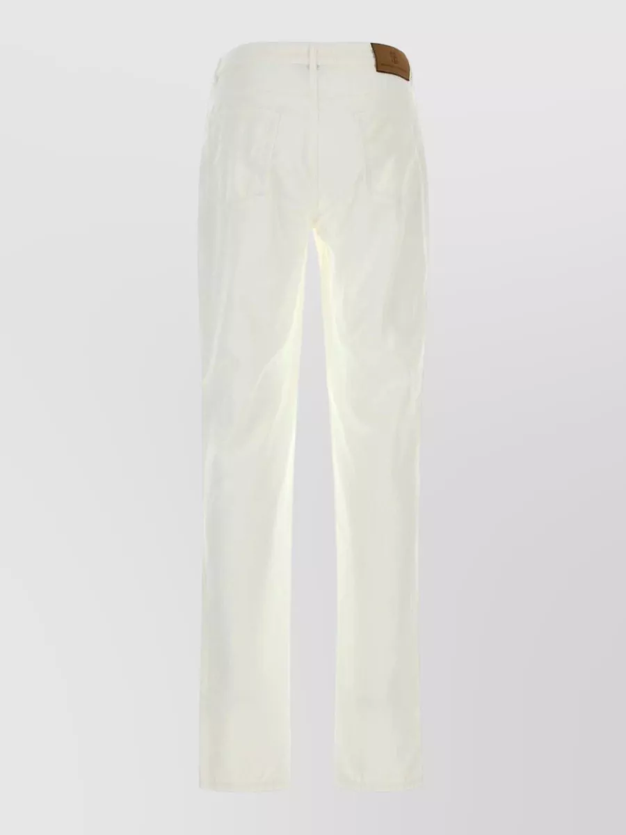 Brunello Cucinelli Corduroy Straight-Leg Trousers