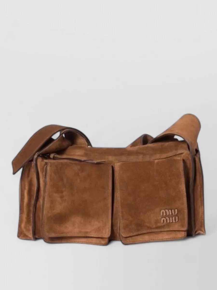 Miu Miu na na calf leather shoulder bag