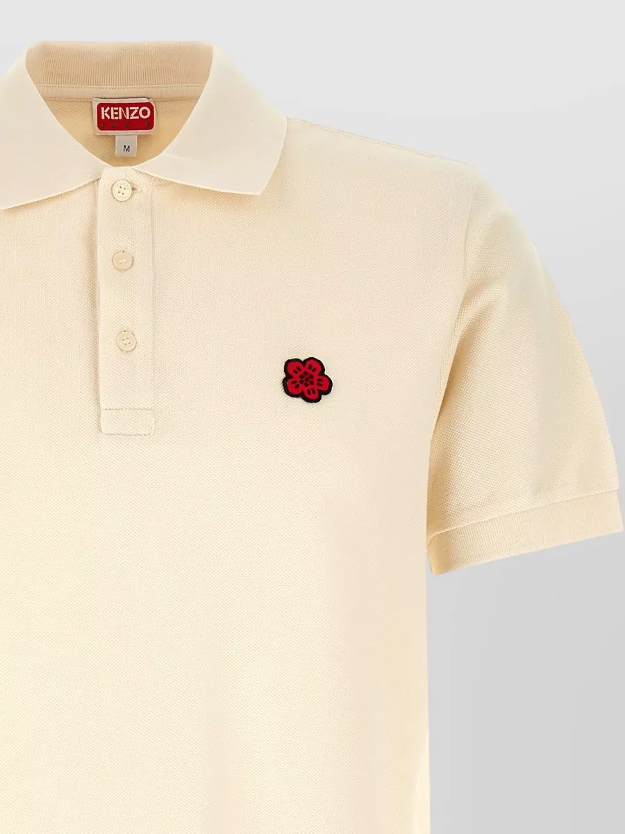 Kenzo Boke Flower Short Sleeve Polo Shirt