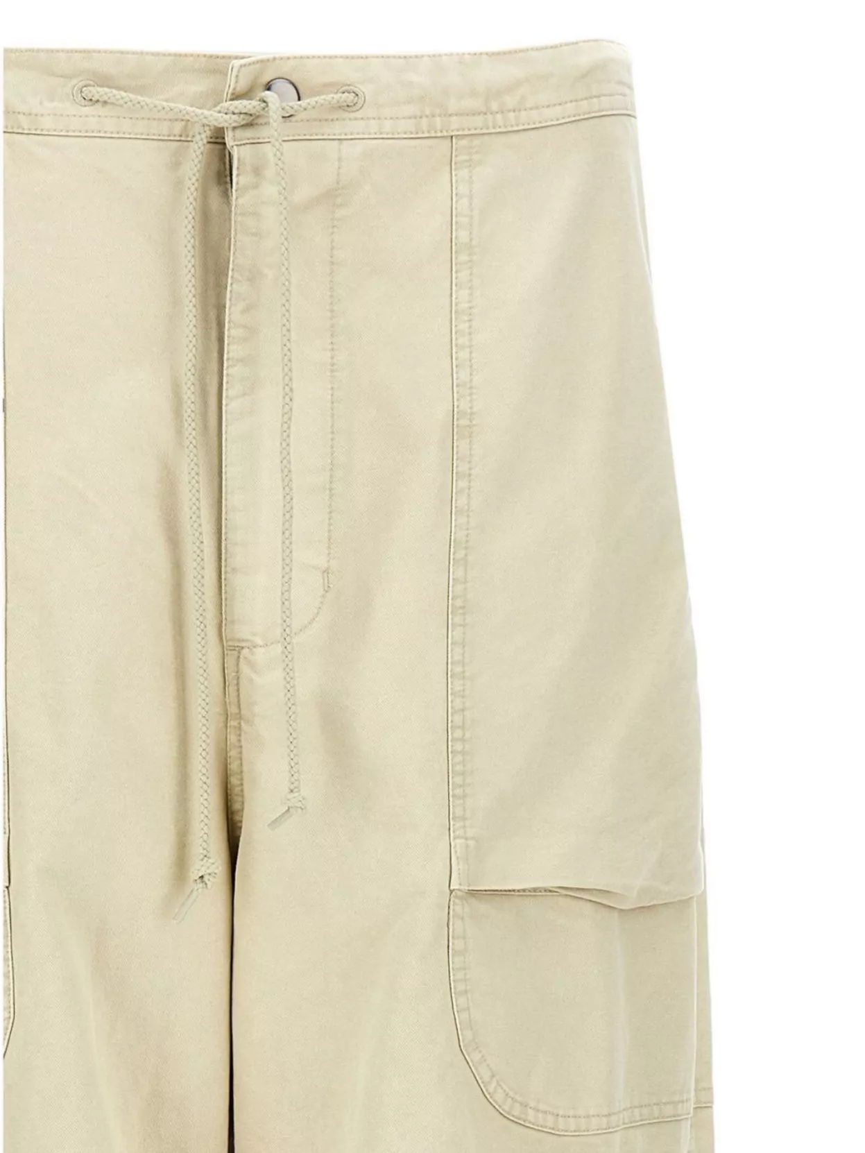 Entire Studios Cargo Pocket Drawstring Wide Leg Trousers