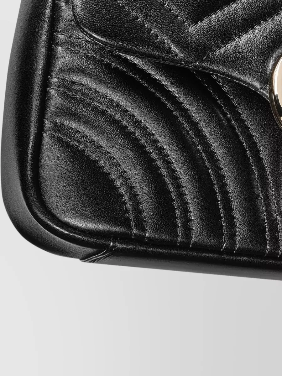 Gucci Gg Marmont Small Leather Shoulder Bag