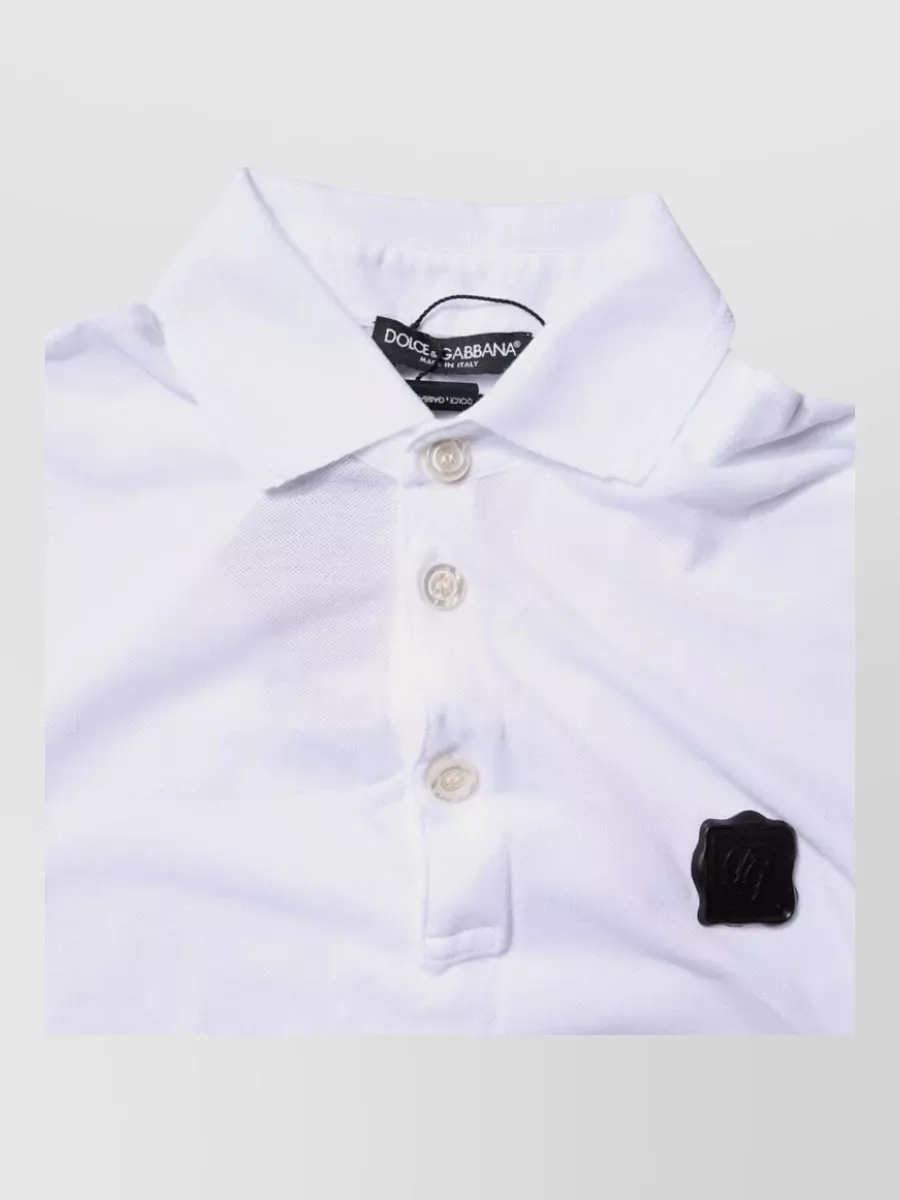 Dolce&Gabbana logo polo shirt