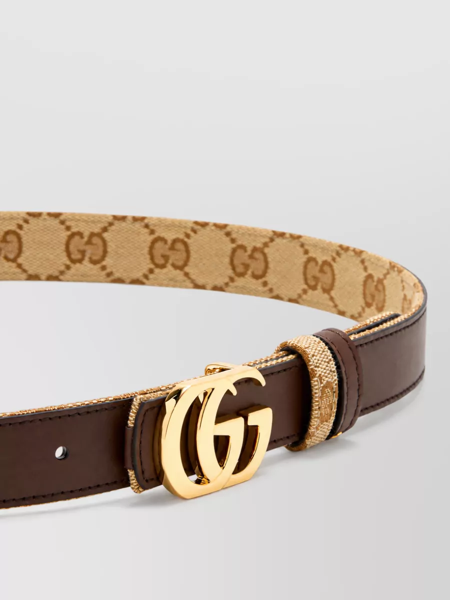 Gucci Leather Reversible Belt