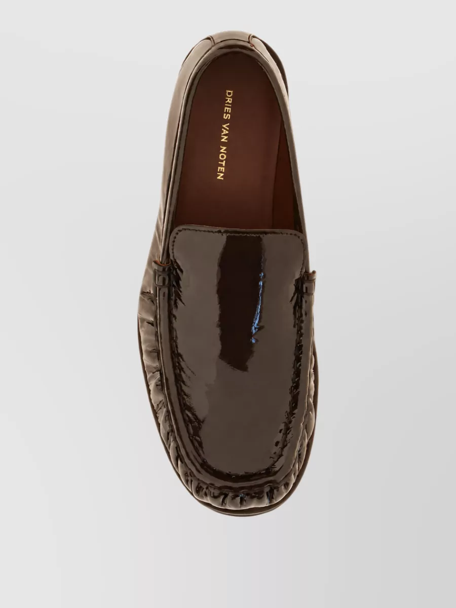 Dries Van Noten Leather Loafers